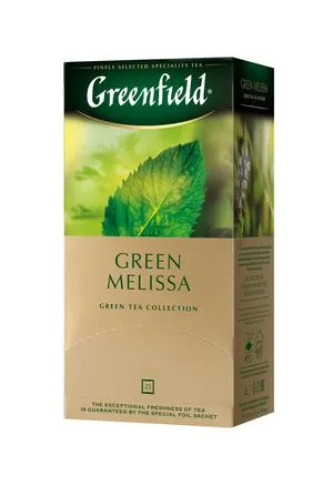 Чай зеленый GREEN MELISSA Greenfield 1,5г х 25шт gf.106033