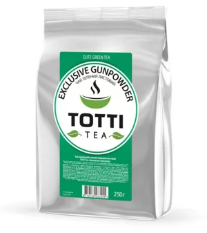 Чай зеленый TOTTI Tea Exclusive Gunpowder листовой 250г tt.51291