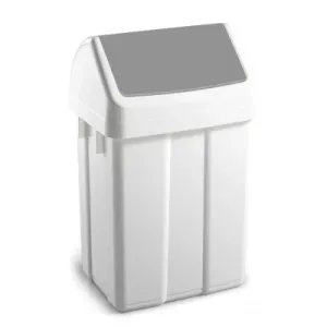 Урна Atma Мах 12 л серая крышка 00005225, Контейнеры и урны