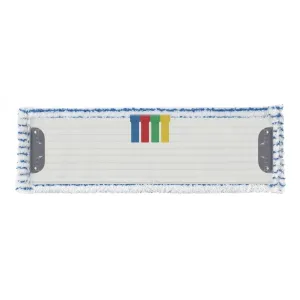 Моп Atma для вологого прибирання дезінфекції UNI мікроф біло-синя 40см 0000E410B, Швабри - фото 3