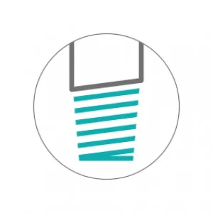 Моп Atma Socket Mechas 170 г біла бавовна 121017, Швабри - фото 2