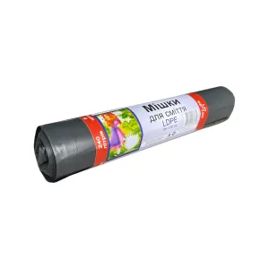 Мешки для мусора Діоніс 240л 5шт 95x130 30 30мк LP Винн 25 50349, Пакеты мусорные