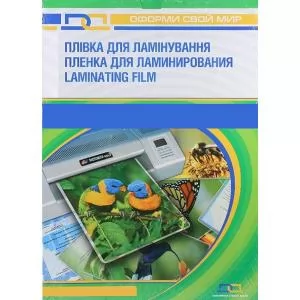 Пленка для ламинирования глянцевая 54х86 мм Antistatic 100 мкм 100 шт DA 1120101010800