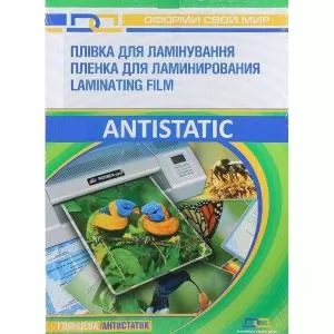 Пленка для ламинирования глянцевая 85х120 мм Antistatic 80 мкм 100 шт DA 11201010807YA