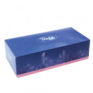 Серветки Tischa Papier для обличчя ТИША в коробці 150шт CITY 30 уп в ящ 999152, Паперові одноразові серветки - фото 3