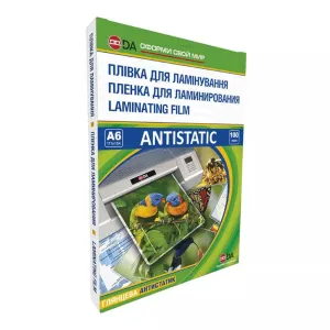 Матовая пленка  D&A А4 216х303 80  matt/matt  ANTISTATIC 1120102120700, Пленки для ламинирования