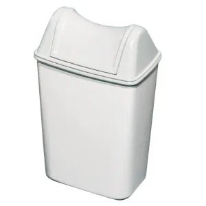 Урна Atma 8 л белая пластик без кришки A57901, Контейнеры и урны - фото 2