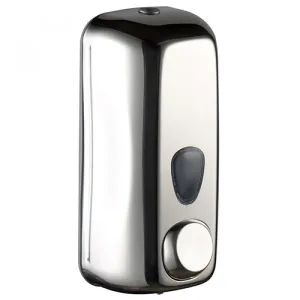 Дозатор Atma рідкого мила 0.55л глянець нержавіюча сталь INOX A71400AP, Дозатори для рідкого мила