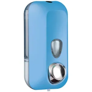 Дозатор Atma рідкого мила 0.55л синій з прозорим A71401AZ, Дозатори для рідкого мила