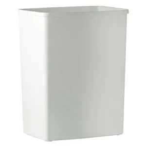 Урна Atma 42 л белая пластик без крышки A82001, Контейнеры и урны