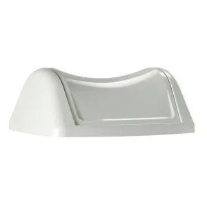 Урна Atma 42 л белая пластик без крышки A82001, Контейнеры и урны - фото 2