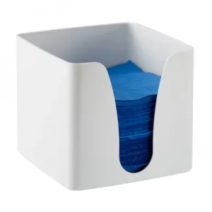 Тримач серветок Atma білий пластик A86301, Тримачі для серветок