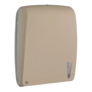 Тримач паперових рушників Atma С або V-складка Sand пластик A90310SD, Тримачі для рушників