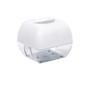 Тримач серветок Atma білий прозорий пластик A90601, Тримачі для серветок