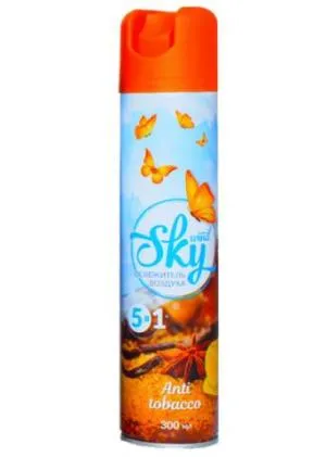 Аерозоль Sky Wind Антитютюн 300 мл ak.40327, Освіжувачі повітря