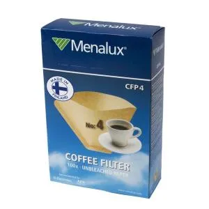 Фильтр для капельного кофеварки MENALUX  CFP 4 100 шт ml0001, Фильтры для кофе и чая - фото 2