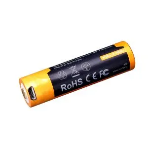 Акумулятор 18650 Fenix 2600 mAh ARB-L18-2600U Micro usb, Акумулятори - фото 3