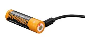Акумулятор Fenix 18650 3500 mAh ARB-L18-3500U micro usb зарядка ARB-L18-3500U, Акумулятори - фото 1