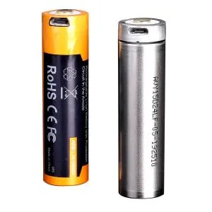 Акумулятор Fenix 18650 3500 mAh ARB-L18-3500U micro usb зарядка ARB-L18-3500U, Акумулятори - фото 2