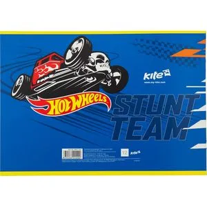 Альбом для малювання 12 аркушів Hot Wheels Kite HW17-241 - Фото 5