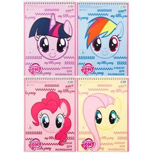 Альбом для малювання 30 аркушів My Little Pony Kite LP17-243