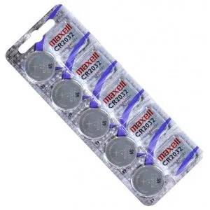 Батарейка плоская Maxell Lithium 3V CR2032 5шт 0157111