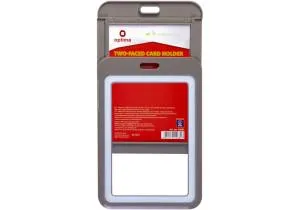 Бейдж OPTIMA преміальний вертикальний OPTIMA 66x97 мм двосторонній O45680, Бейджи - фото 7