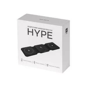 Бездротовий зарядний пристрій HYPE TEG 8052-08, Зарядні пристрої - фото 1