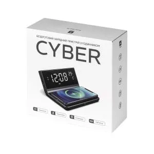Бездротовий зарядний пристрій Cyber TEG 8066-08, Зарядні пристрої - фото 5