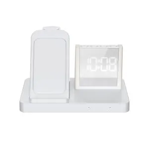 Бездротовий зарядний пристрій з годинником Time Dock TEG 8065-01, Зарядні пристрої - фото 2