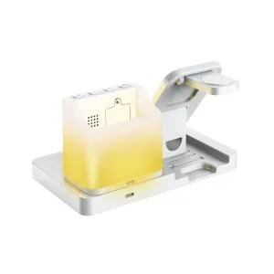 Бездротовий зарядний пристрій з годинником Time Dock TEG 8065-01, Зарядні пристрої - фото 3