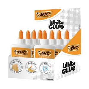 Белый клей BIC 118 мл bc9192583, Клей - фото 1