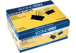 Біндери 51 мм (12 шт) Economix E41008, Біндери (затискачі)