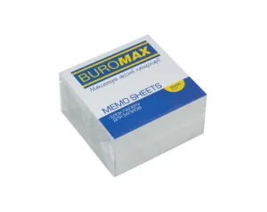 Блок білого паперу для нотаток 90х90 несклеенный Buromax BM.2215, Блоки паперові