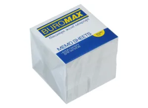 Блок бумаги для заметок 90х90 несклеенный Buromax BM.2219, Блоки бумажные