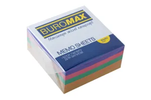 Блок паперу для нотаток Декор 90х90 склеєний BM.2284 Buromax, Блоки паперові