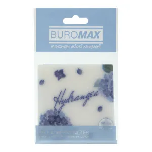 Блок пластиковый для заметок Buromax с клейким слоем ARABESKI 50x75мм 50 л BM.2325-31, Блоки бумажные - фото 1