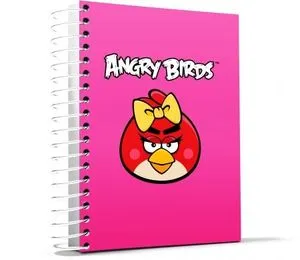 Блокнот А5 ANGRY BIRDS 150 л з роздільниками пластикова обкладинка Cool For School AB03278