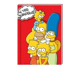 Блокнот А5 80 л картон з поролоном The Simpsons SI08271-03