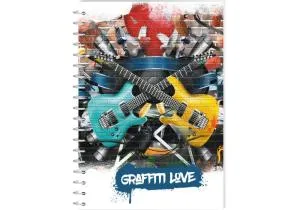 Блокнот ECONOMIX А5 пластиковая обложка спираль 80 л клетка E21957-01, Блокноты