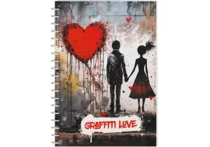 Блокнот ECONOMIX А5 пластиковая обложка спираль 80 л клетка E21957-01, Блокноты - фото 1