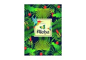 Блокнот Aloha А5 термобіндер клітина асорті Economix O20348 - Фото 1