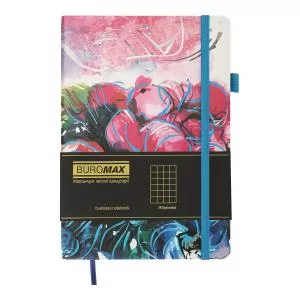Блокнот діловий А5 CHERIE 96 аркушів у клітинку BUROMAX BM.295105 - Фото 10