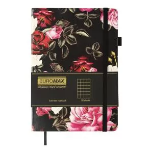 Блокнот діловий А5 CHERIE 96 аркушів у клітинку BUROMAX BM.295105 - Фото 14