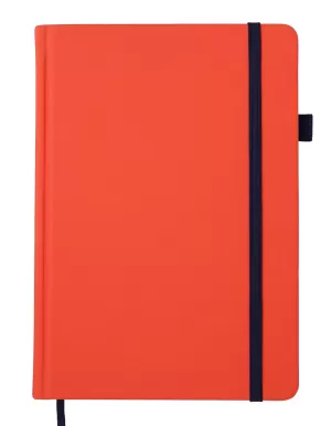 Блокнот діловий А5 BRIGHT 96 аркушів чистий (чорний папір) штучна шкіра BUROMAX BM.295401 - Фото 8