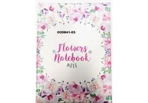 Блокнот Flowers Nonebook А5 80 ст., обкладинка повнокольорова ламини Optima O20841 - Фото 2