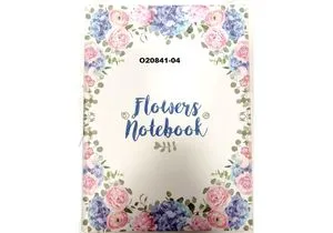 Блокнот Flowers Nonebook А5 80 ст., обкладинка повнокольорова ламини Optima O20841 - Фото 3