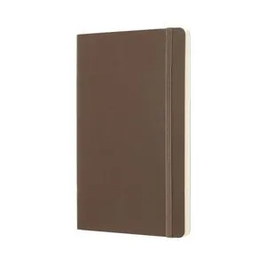 Блокнот Moleskine CLASSIC мягкая обложка Large линия 192 стр earth brown 1QP616P14 - Фото 1