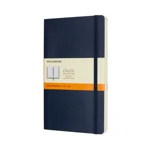 Блокнот Moleskine CLASSIC мягкая обложка Large линия 192 стр sapphire blue 1QP616B20