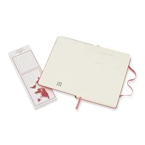 Блокнот Moleskine CLASSIC твердая обложка Large линия 240 стр daisy pink 1QP060D11 - Фото 2